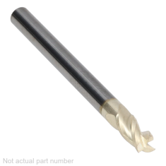 422-004-4 ||  1/8 Diameter, PowerZ Square End Axmills