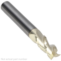 523-004-4 ||  8mm Diameter, PowerZ Axmills - Square End Chipbreaker