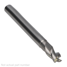 427-412 ||  3/16 Diameter, Uncoated Corner Radius Necked Axmills