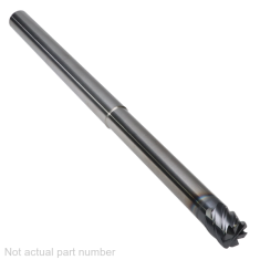 440-222-1 ||  3/8 Diameter, PowerA Necked Corner Radius Long Mold Mills