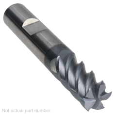 545-024W-1 ||  12mm Diameter, PowerA HY5 Square Endmills with Flat