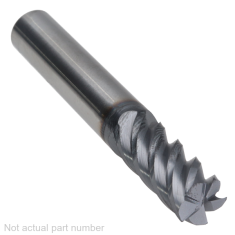 445-443-1 ||  3/8 Diameter, PowerA HY5 Corner Radius Endmills