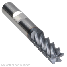 445-431W-1 ||  5/16 Diameter, PowerA HY5 Corner Radius Endmills with Flat
