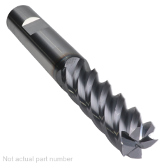 546-022W-1 ||  20mm Diameter, PowerA HY5 Square Endmills with Flat