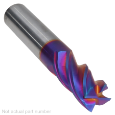 450-024-5 ||  1/2 Diameter, PowerN Pro+ V4 Square Endmills