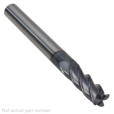 500-462-1 ||  6mm Diameter, PowerA V4 Corner Radius Endmills