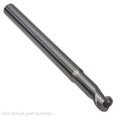 536-040 ||  10mm Diameter, Uncoated Short Flute Necked Corner Radius