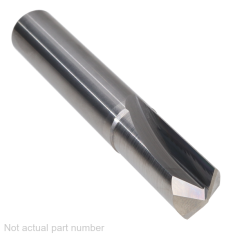 604-038 ||  25/64 Diameter, Uncoated Straight Flute Drills