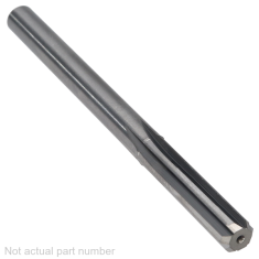 645-387 ||  .2344 Diameter, Uncoated Reamers - 45 Degree Corner Chamfer