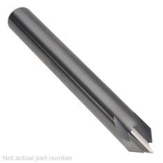 781-006 ||  6 Diameter, Uncoated Chamfer Tools - 60 Degree