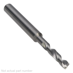 750-516 ||  3.4 Diameter, Uncoated Hurricane Drills - 3xD - Coolant Through