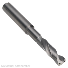 750-604 ||  6.2 Diameter, Uncoated Hurricane Drills - 3xD - Coolant Through