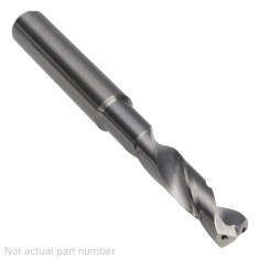 750-614 ||  6.6 Diameter, Uncoated Hurricane Drills - 3xD - Coolant Through