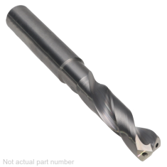 750-682 ||  8.8 Diameter, Uncoated Hurricane Drills - 3xD - Coolant Through