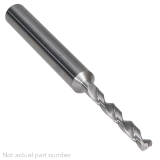 751-004 ||  3.1 Diameter, Uncoated Hurricane Drills - 5xD
