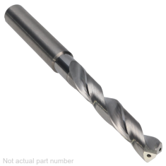 751-610 ||  6.4 Diameter, Uncoated Hurricane Drills - 5xD - Coolant Through