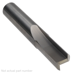 903-012 ||  12 Diameter Two Flute Straight Cut - Endmill End - Uncoated