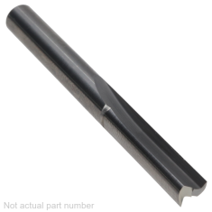 903-106 ||  6 Diameter Two Flute Straight Cut - Plunge Fishtail End - Uncoated