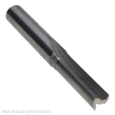 903-108 ||  8 Diameter Two Flute Straight Cut - Plunge Fishtail End - Uncoated