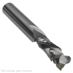 910-304 ||  10 Diameter Two Flute Chipbreaker Compression - Endmill End - Uncoated