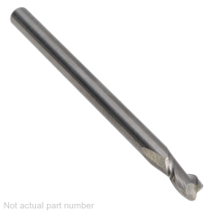 911-202 ||  3 Diameter Two Flute Upcut - Bottom Surface - Uncoated