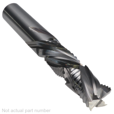 820-210 ||  5/8 Diameter Four Flute Combination Compression - Endmill End - Uncoated