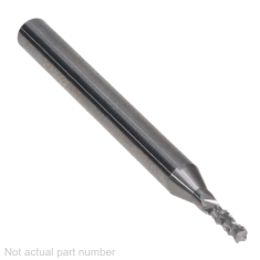 FGRM1B ||  1.5mm Diameter,  Fiberglass Router - Bur End