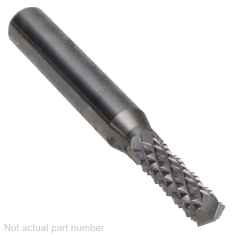 FGRM4D ||  5mm Diameter,  Fiberglass Router - Drill End