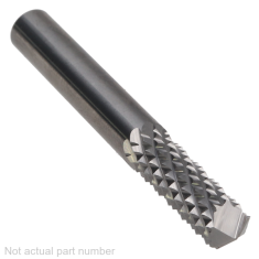 FGRM5D ||  6mm Diameter,  Fiberglass Router - Drill End