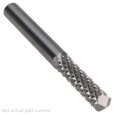 FGRM6-0D ||  6mm Diameter,  Fiberglass Router - Drill End