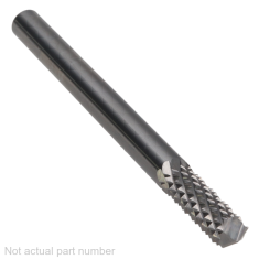 FGRM6-1D ||  6mm Diameter,  Fiberglass Router - Drill End