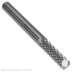 FGRM6-2D ||  6mm Diameter,  Fiberglass Router - Drill End