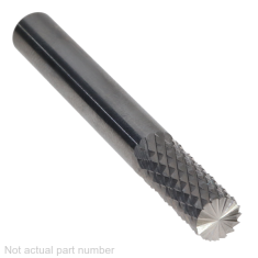 SB-14MMDM ||  5mm Diameter, Diamondcut SB - Cylindrical with Endcut Burs