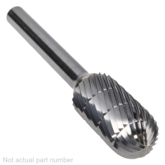 SC-4MMCB ||  11mm Diameter, Chipbreaker SC - Radius Cylindrical Burs