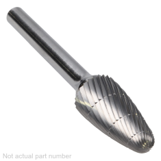 SF-4MMCB ||  11mm Diameter, Chipbreaker SF - Radius Tree Shape Burs