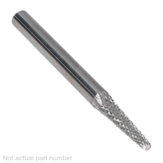 SL-41DM ||  1/8 Diameter, Diamondcut SL - Radius Cone Shape Burs - 8 Degree