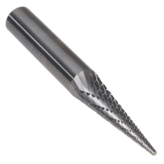 SM-3MMDC ||  6mm Diameter, Doublecut SM - Pointed Cone Shape Burs - 12 Degree